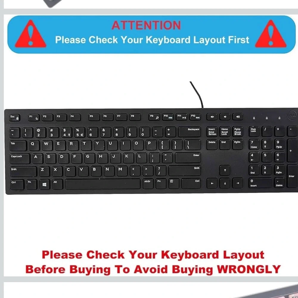 Slim Keyboard Skin with Rainbow Design